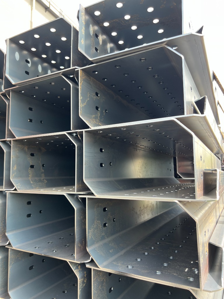 대형 타공 절곡 덕트 파츠